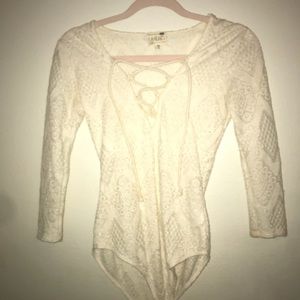 Cute cream colored bodysuit